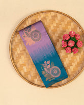 SC4402 - Litchi Silk With Zari Lines Along Body